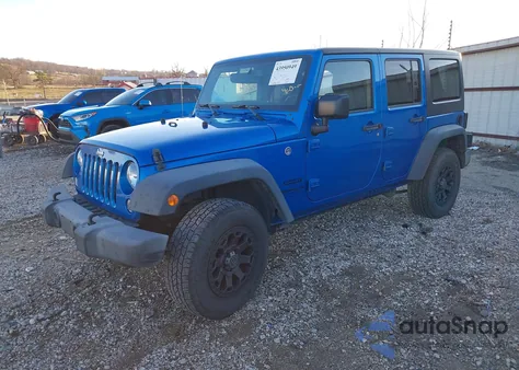 2016 Jeep Wrangler Unlimited Sport from USA, damaged, VIN 1C4BJWDG4GL307017